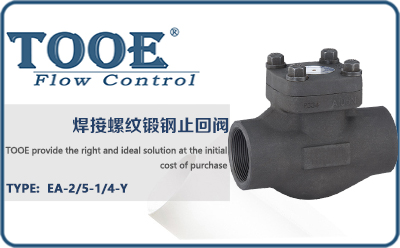 螺紋承插焊鍛鋼止回閥