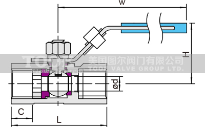 一片式不銹鋼球閥尺寸 一片式不銹鋼球閥尺寸