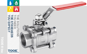 進口三片式不銹鋼球閥 進口三片式不銹鋼球閥