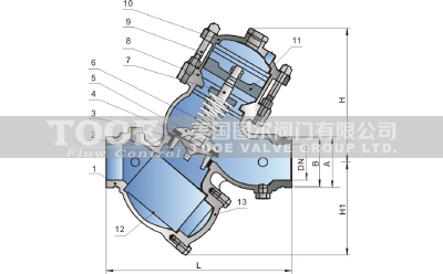過濾活塞式遙控浮球閥尺寸參數(shù) 過濾活塞式遙控浮球閥尺寸參數(shù)