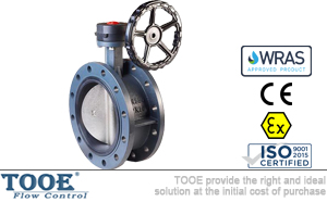 進口蝸輪法蘭蝶閥 進口蝸輪法蘭蝶閥