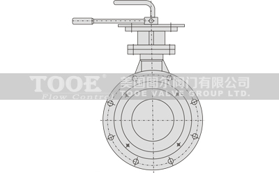 三偏心法蘭蝶閥結(jié)構(gòu)尺寸 三偏心法蘭蝶閥結(jié)構(gòu)尺寸