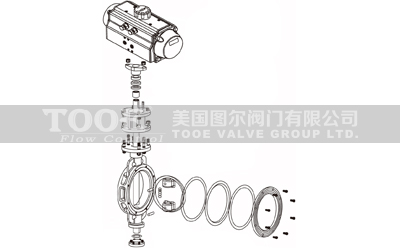 硬密封氣動(dòng)對(duì)夾蝶閥性能參數(shù) 硬密封氣動(dòng)對(duì)夾蝶閥性能參數(shù)