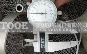 波紋儲罐阻火器阻火層芯軸直徑測試 波紋儲罐阻火器阻火層芯軸直徑測試