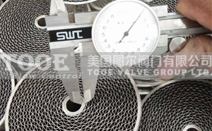 防爆燃型管道阻火器阻火層心軸厚度測試 防爆燃型管道阻火器阻火層心軸厚度測試