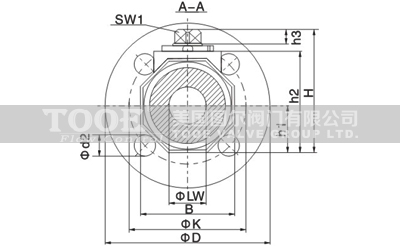 液壓法蘭球閥結(jié)構(gòu)尺寸CAD圖紙 液壓法蘭球閥結(jié)構(gòu)尺寸CAD圖紙
