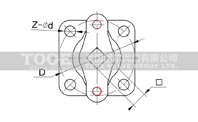 氨氣球閥結構尺寸CAD圖紙 氨氣球閥結構尺寸CAD圖紙
