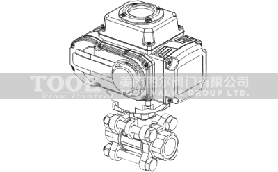 三片式電動螺紋球閥安裝使用說明 三片式電動螺紋球閥安裝使用說明