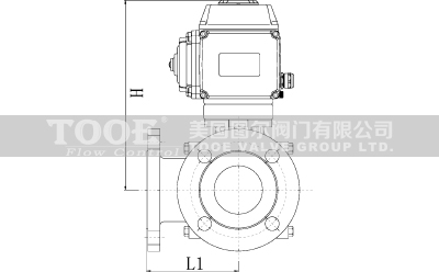 電動法蘭三通球閥結(jié)構(gòu)尺寸CAD圖紙 電動法蘭三通球閥結(jié)構(gòu)尺寸CAD圖紙