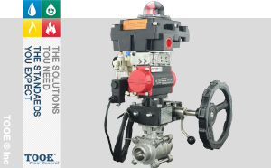 進(jìn)口氣動(dòng)三片式球閥 進(jìn)口氣動(dòng)三片式球閥