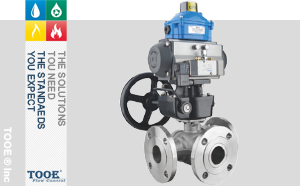 進(jìn)口氣動(dòng)法蘭三通球閥 進(jìn)口氣動(dòng)法蘭三通球閥