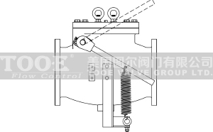 水錘消除型旋啟式止回閥性能特點 水錘消除型旋啟式止回閥性能特點
