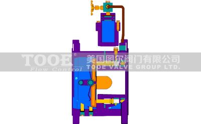 微阻緩閉蝶式止回閥工作原理 微阻緩閉蝶式止回閥工作原理