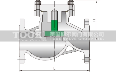 法蘭鑄鋼升降式止回閥結(jié)構(gòu)尺寸CAD圖紙 法蘭鑄鋼升降式止回閥結(jié)構(gòu)尺寸CAD圖紙