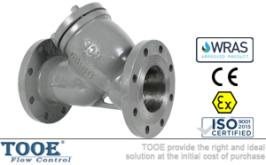 碳鋼法蘭Y型管道過濾器 碳鋼法蘭Y型管道過濾器