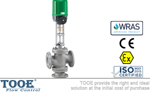 電動三通合流分流控制閥 電動三通合流分流控制閥