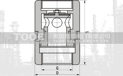 固定比例式減壓閥結(jié)構(gòu)尺寸CAD圖紙 固定比例式減壓閥結(jié)構(gòu)尺寸CAD圖紙