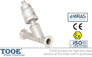 進口品牌快裝氣動角座閥 進口品牌快裝氣動角座閥