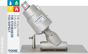 塑料頭焊接氣動角座閥 塑料頭焊接氣動角座閥