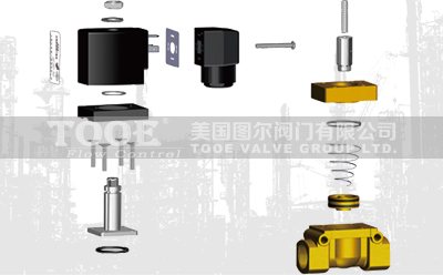 活塞式兩位兩通水氣電磁閥工作原理 活塞式兩位兩通水氣電磁閥工作原理
