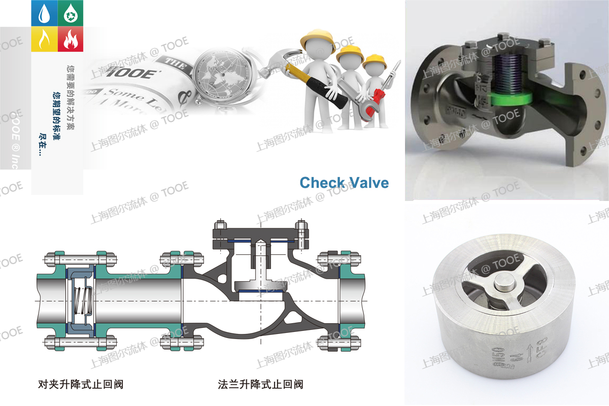 升降式止回閥示意圖 升降式止回閥示意圖
